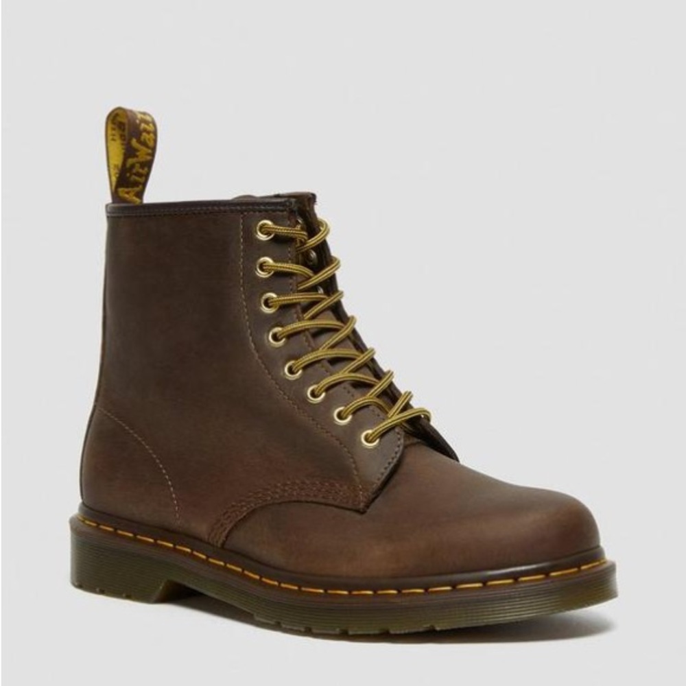 Dr. Martens Brown Lace Up Boots